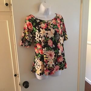 Guess peplum top Large